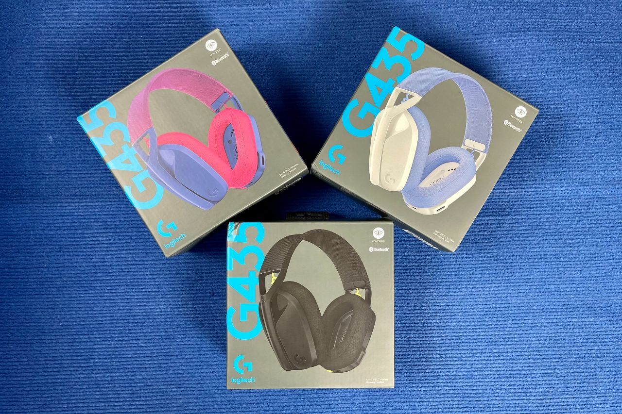 Tai nghe chơi game không dây Logitech G435, siêu nhẹ, tươi trẻ - Tin Gaming Gear