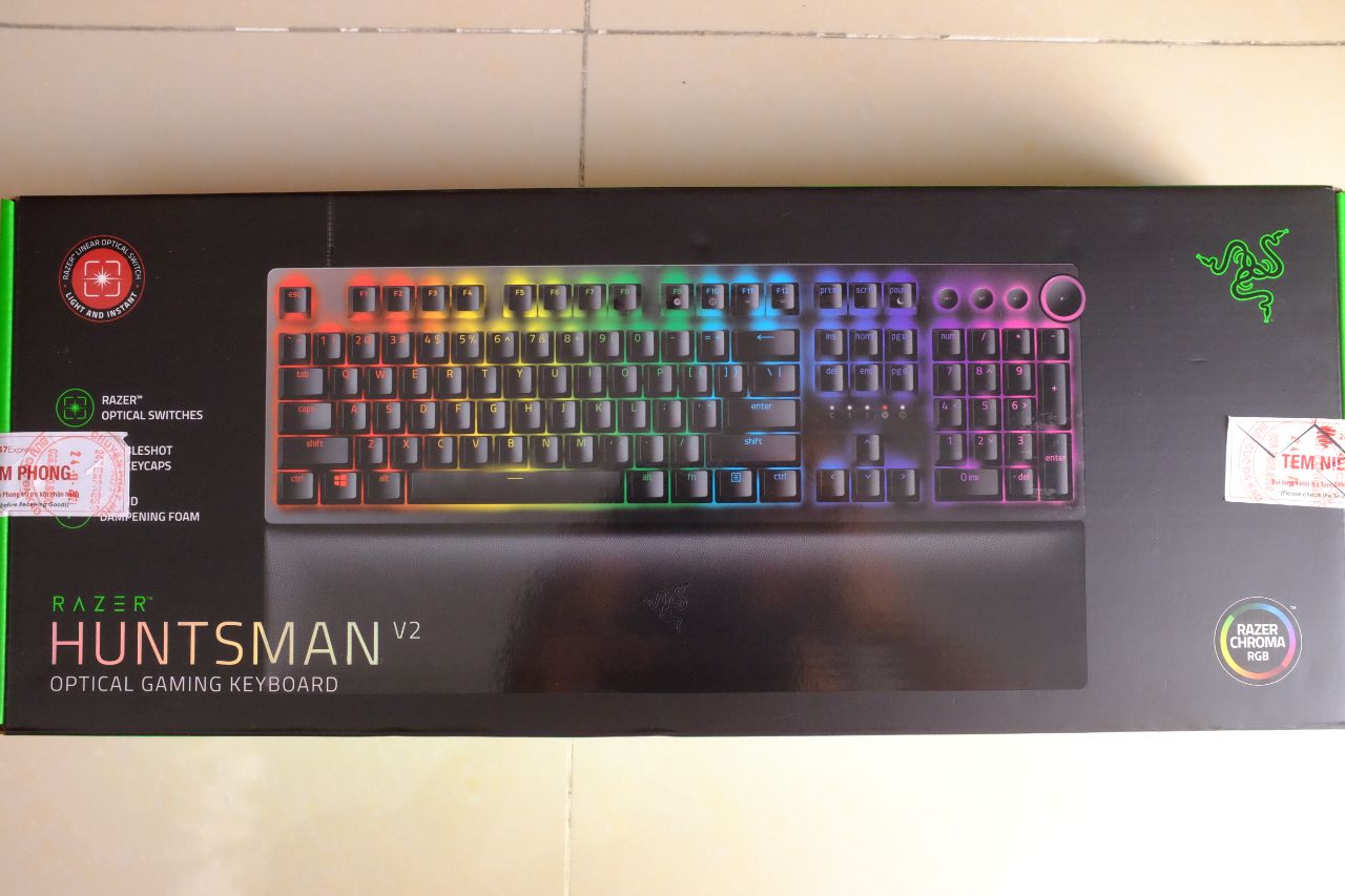 Razer Huntsman V2 Optical - Đánh Giá Gaming Gear