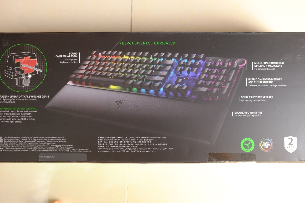 Razer Huntsman V2 Optical - Đánh Giá Gaming Gear