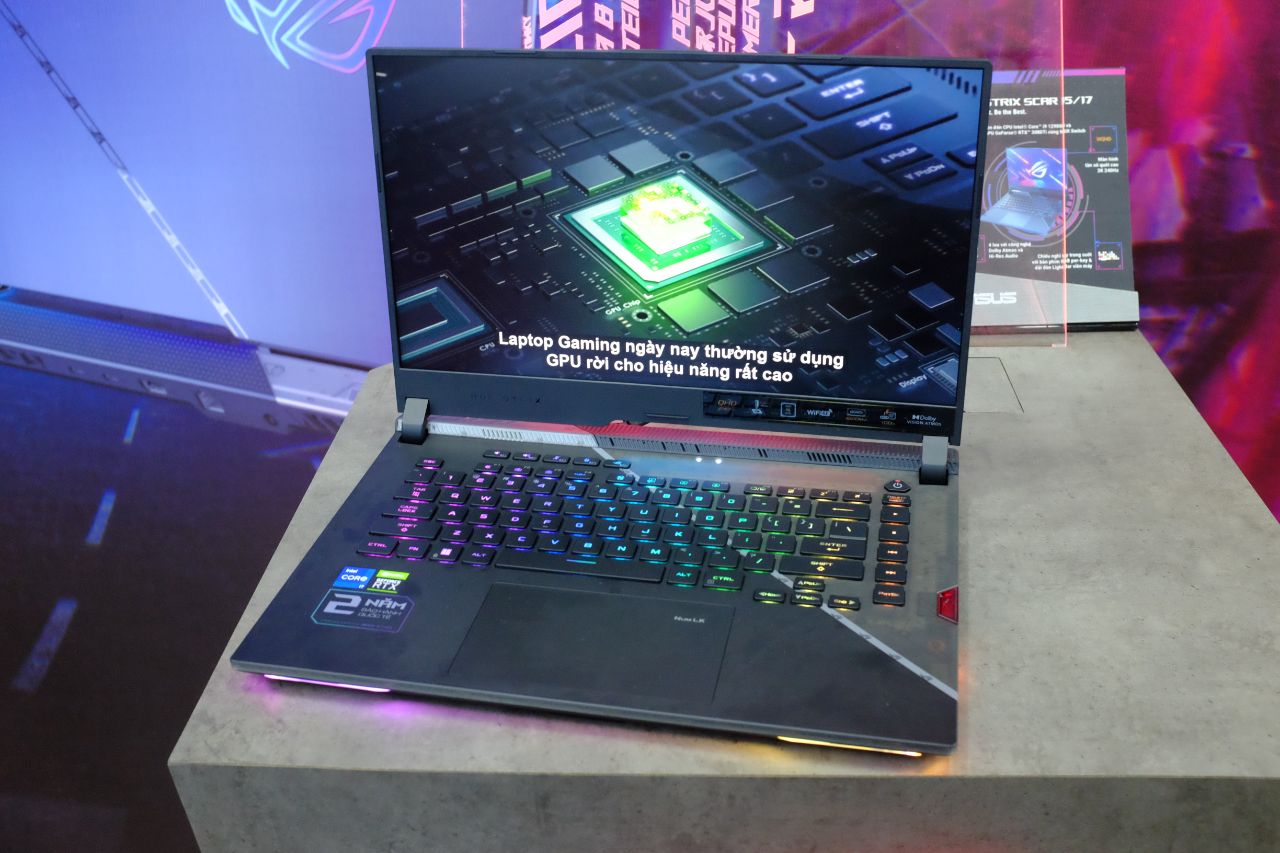 ASUS ra mắt ROG Strix SCAR 15 tại thị trường Việt Nam - Sự Kiện