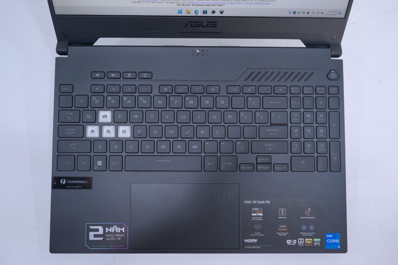 ASUS TUF Dash FX517ZC - Đánh Giá Nhanh