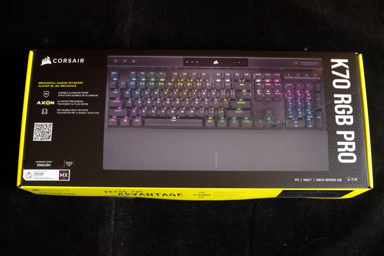 Corsair K70 RGB Pro Speed Switch - Đánh Giá Nhanh