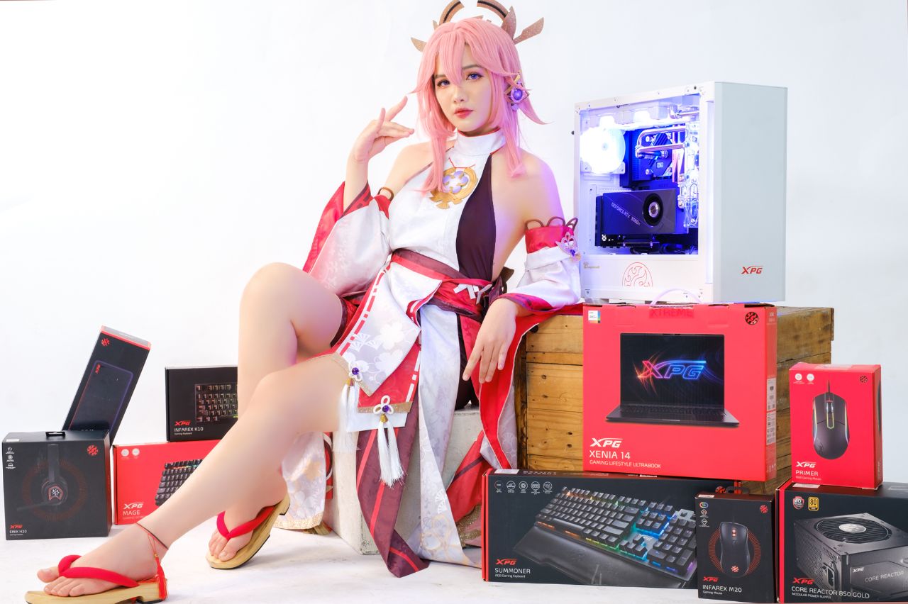 TMC ra mắt bộ ảnh sản phẩm cùng Cosplay Genshin Impact - Tin Gaming Gear