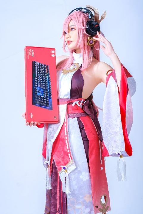 TMC ra mắt bộ ảnh sản phẩm cùng Cosplay Genshin Impact - Tin Gaming Gear