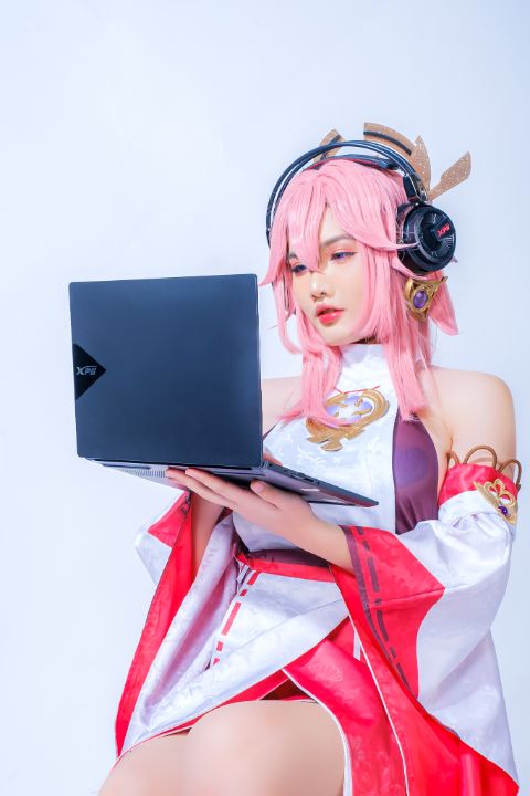 TMC ra mắt bộ ảnh sản phẩm cùng Cosplay Genshin Impact - Tin Gaming Gear