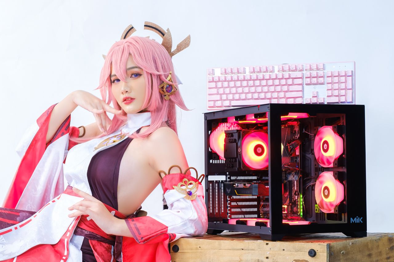 TMC ra mắt bộ ảnh sản phẩm cùng Cosplay Genshin Impact - Tin Gaming Gear