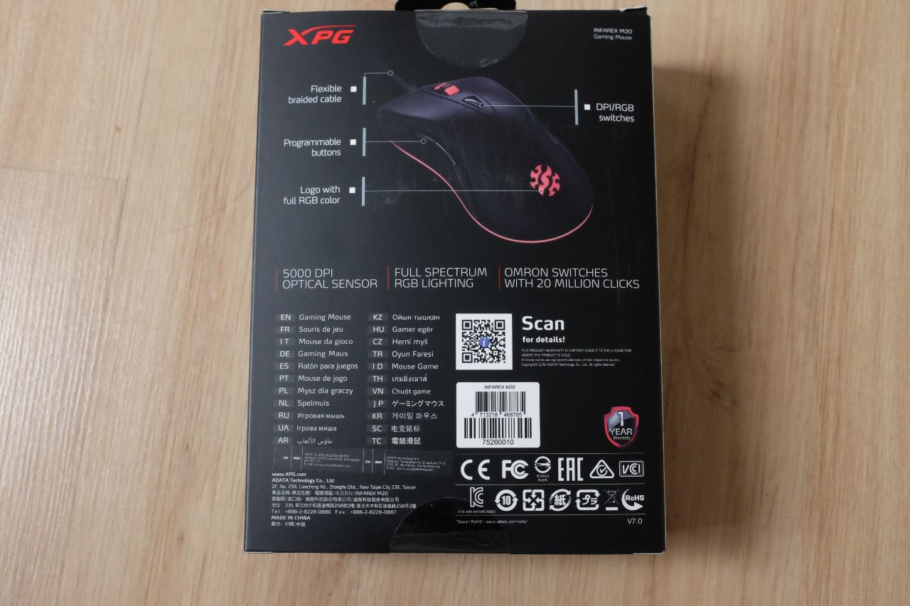 XPG Infarex M20 - Đánh Giá Gaming Gear
