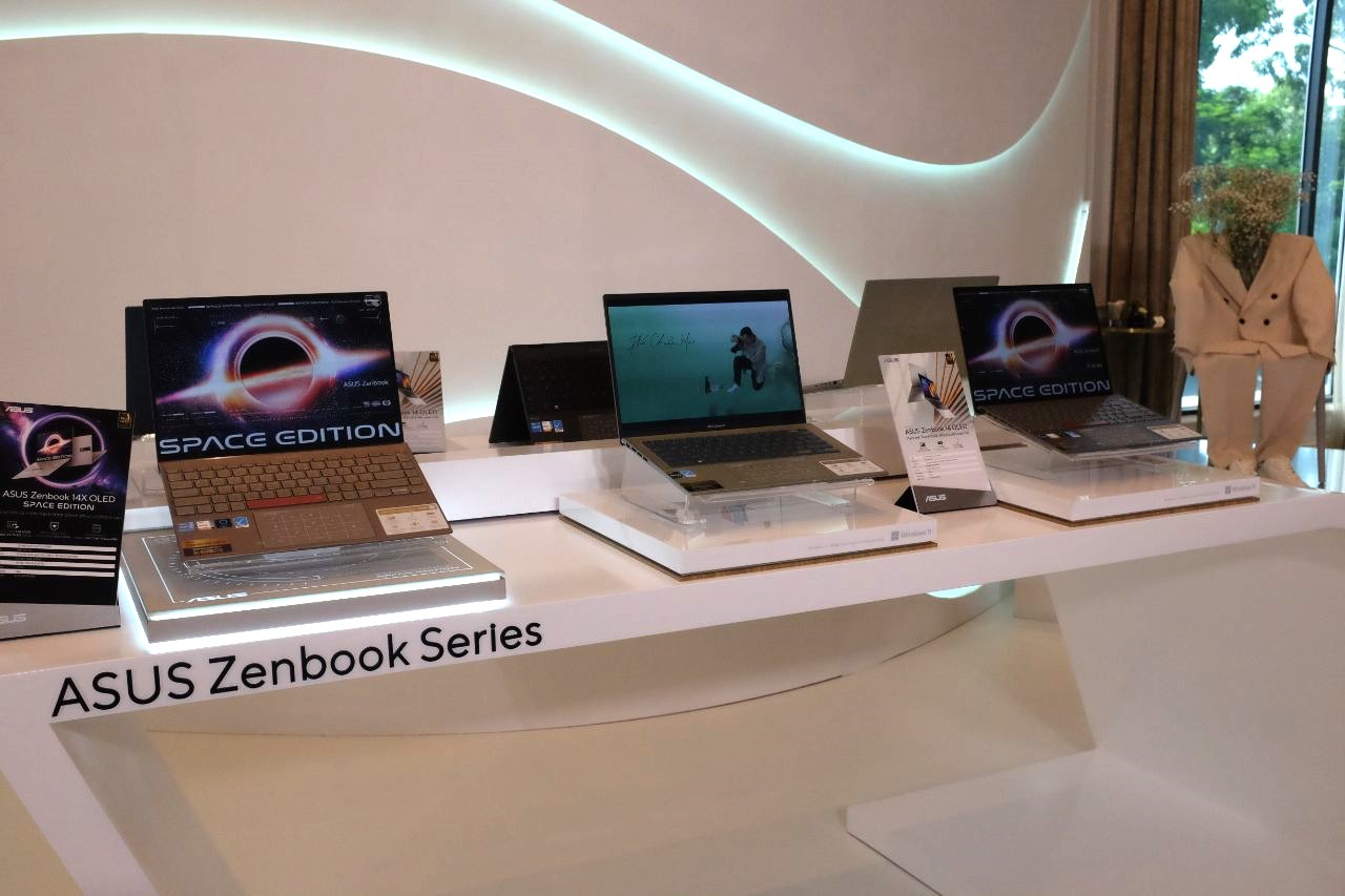 ASUS ra mắt dòng laptop Zenbook 14 OLED mới - Sự Kiện