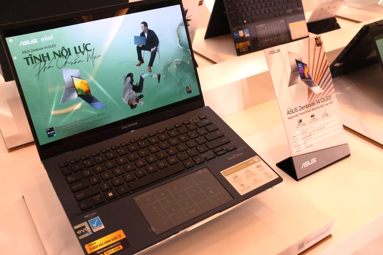 ASUS ra mắt dòng laptop Zenbook 14 OLED mới - Sự Kiện