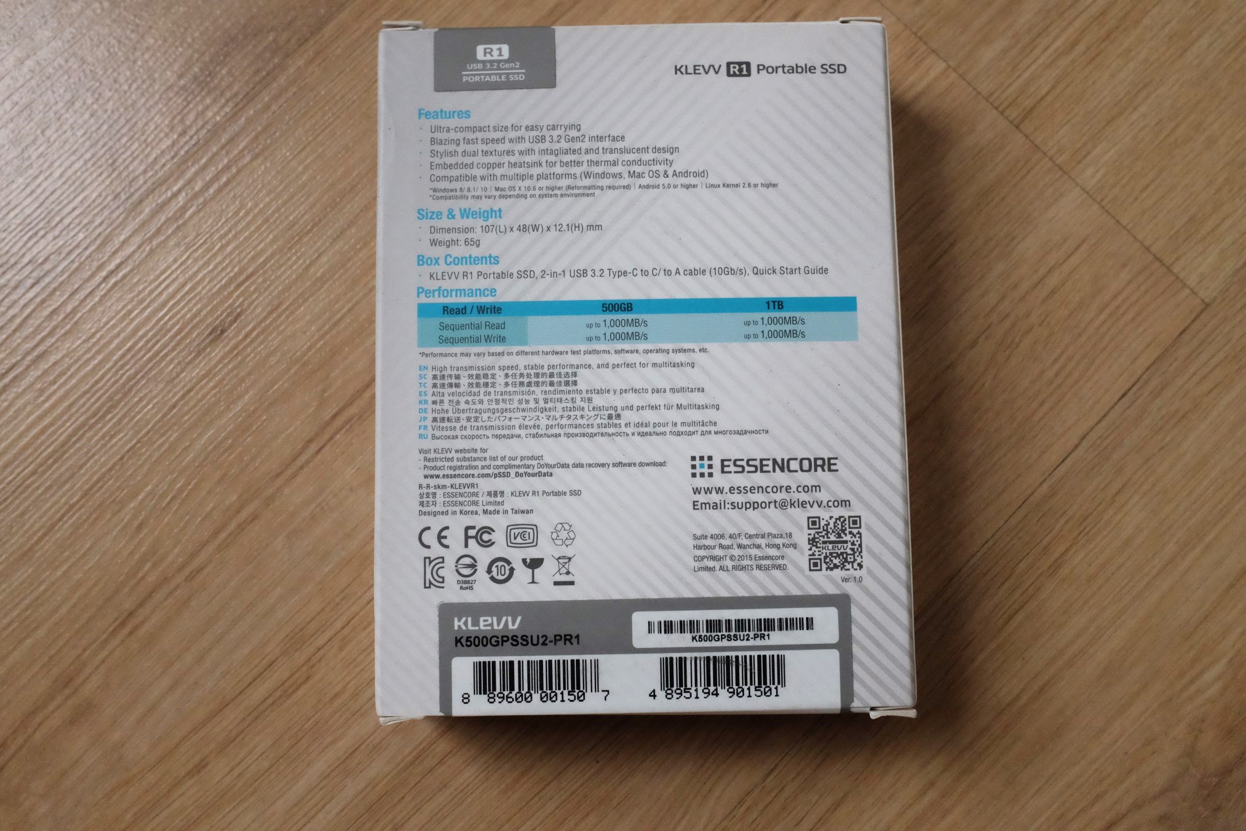 KLEVV R1 Portable - Đánh Giá Gaming Gear