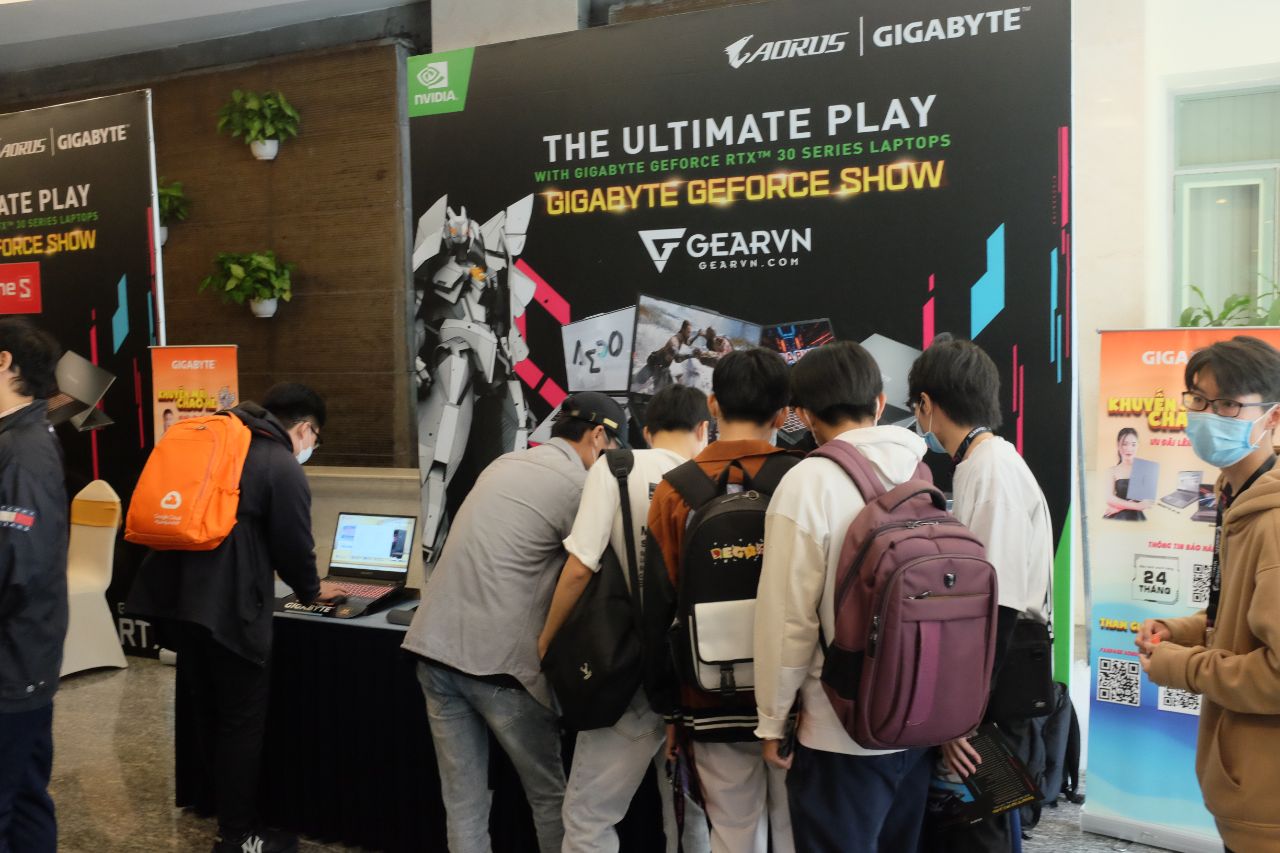 Gigabyte GeForce Show tổ chức tại TP.HCM - Sự Kiện