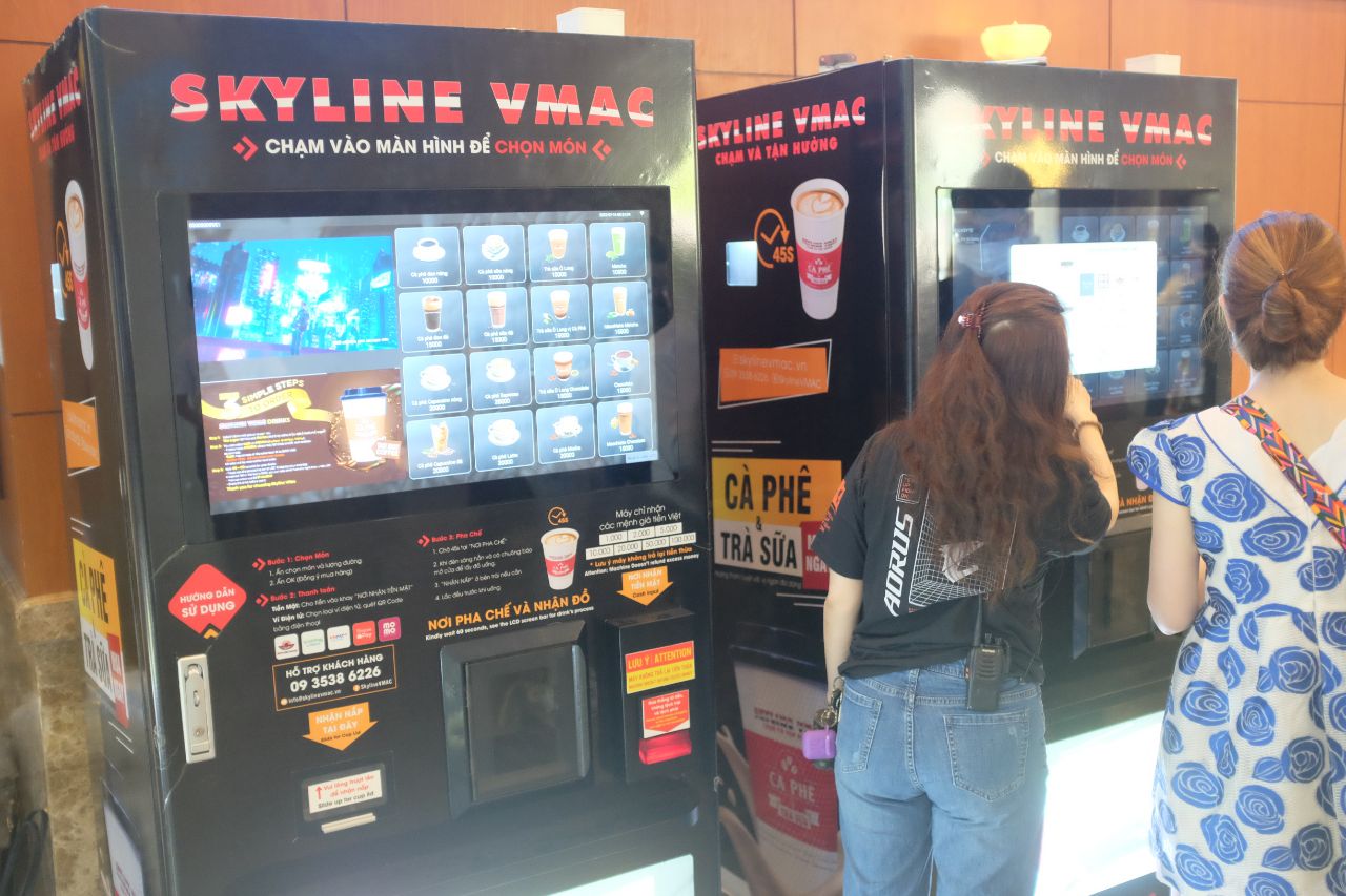 Máy pha cà phê tự động Skyline VMAC lần đầu ra mắt - Tin Gadget