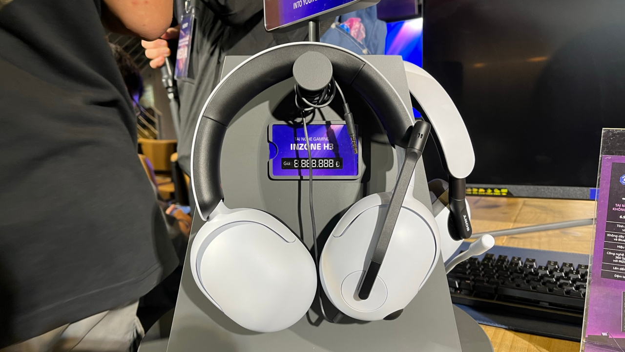 INZONE H3 sẽ là mẫu tai nghe có giá "mềm" nhất trong dòng tai nghe mới ra mắt của Sony.