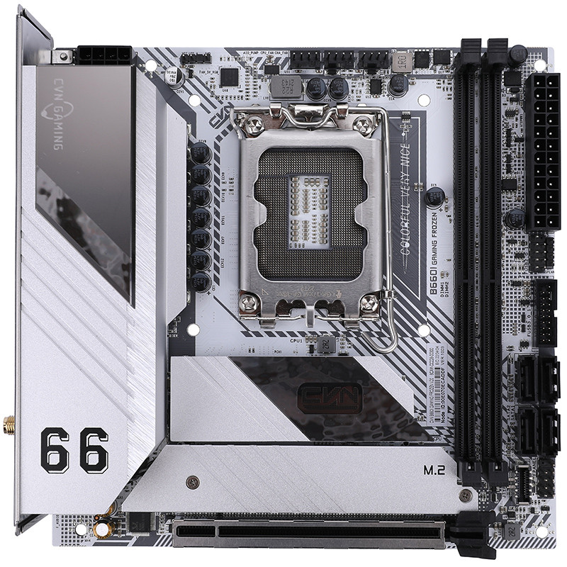 Thiết kế trắng-đen đối nghịch giữa hai mẫu CVN B660I GAMING FROZEN và CVN B660I GAMING