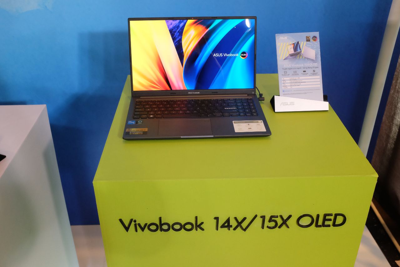 ASUS cho ra mắt dòng laptop Vivobook 14X/15X OLED - Sự Kiện
