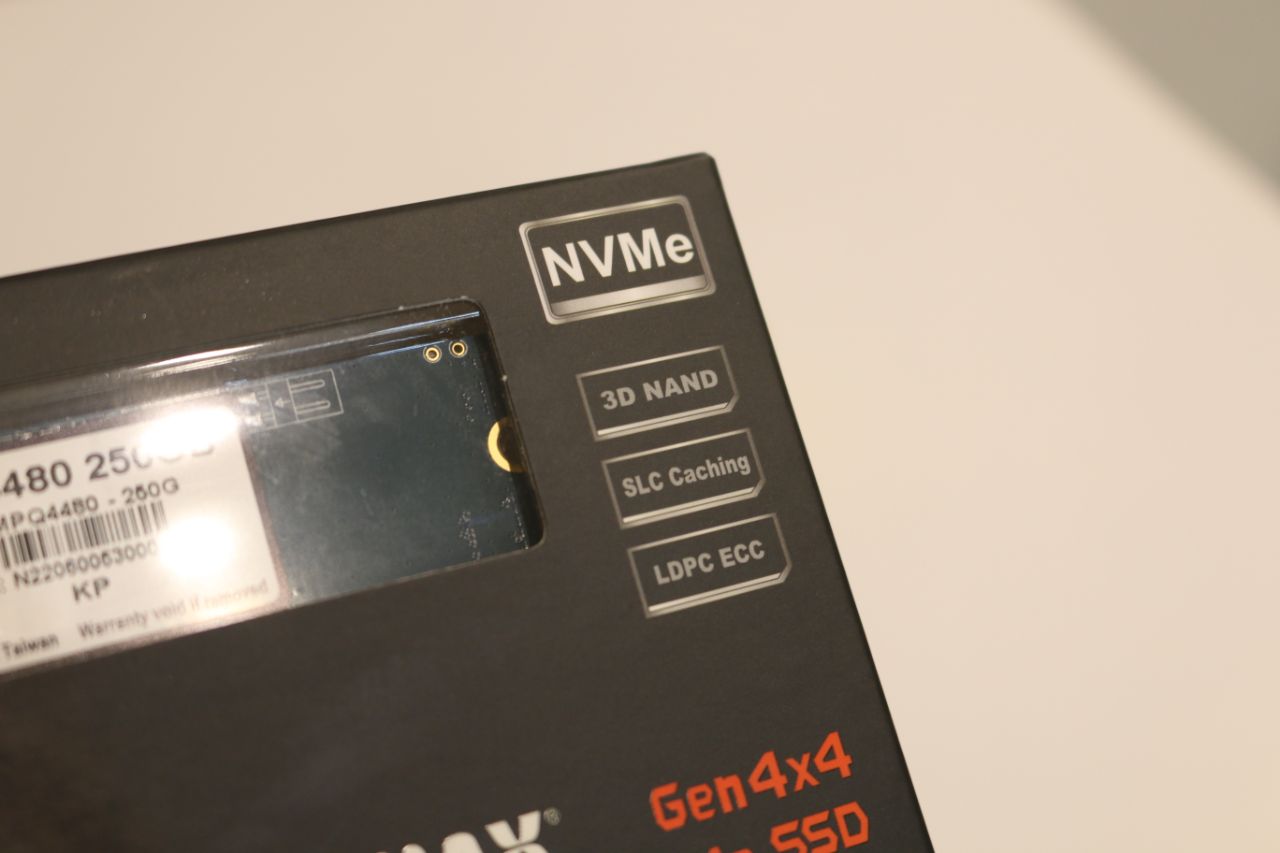 KINGMAX PQ4480 Gen4x4 SSD 250GB - Đánh Giá Gaming Gear