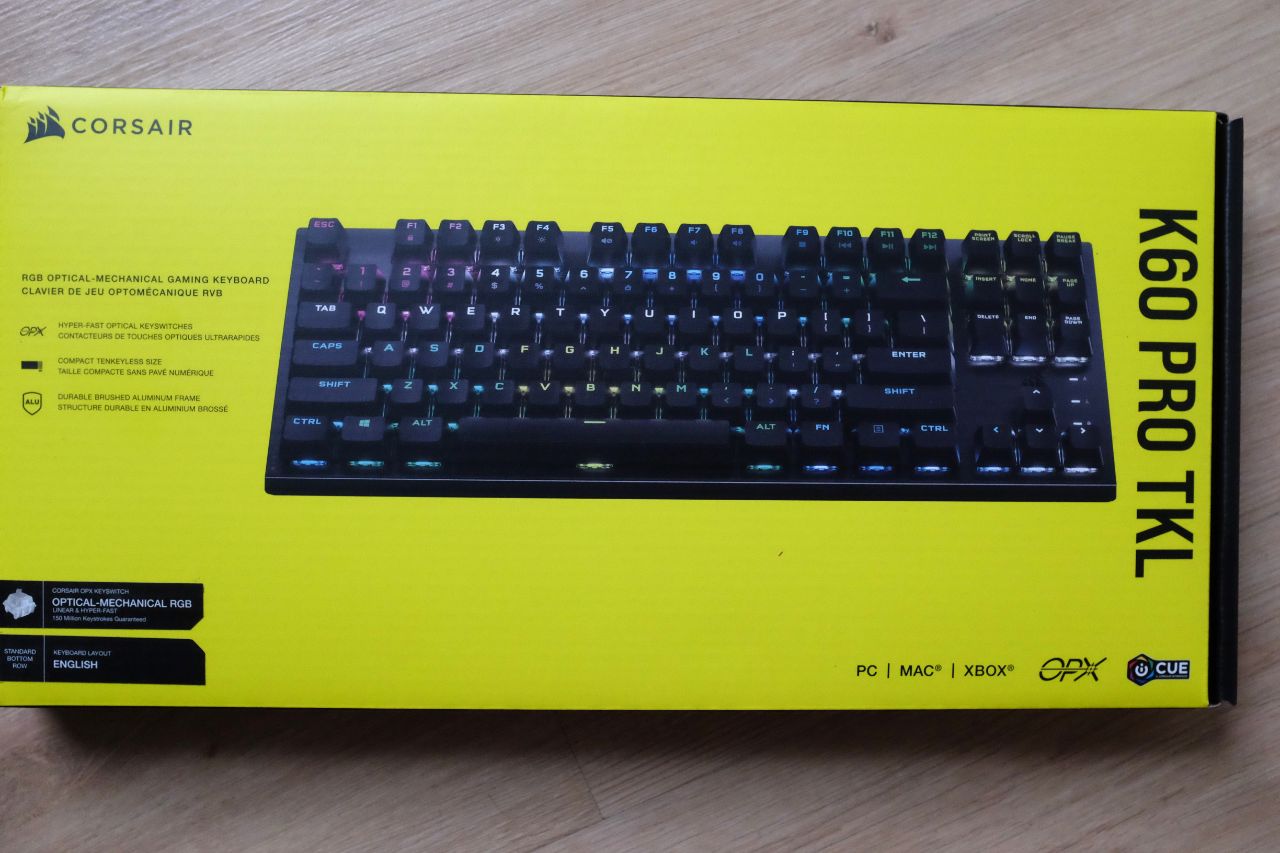 Corsair K60 Pro TKL Optical Switch - Đánh Giá Gaming Gear