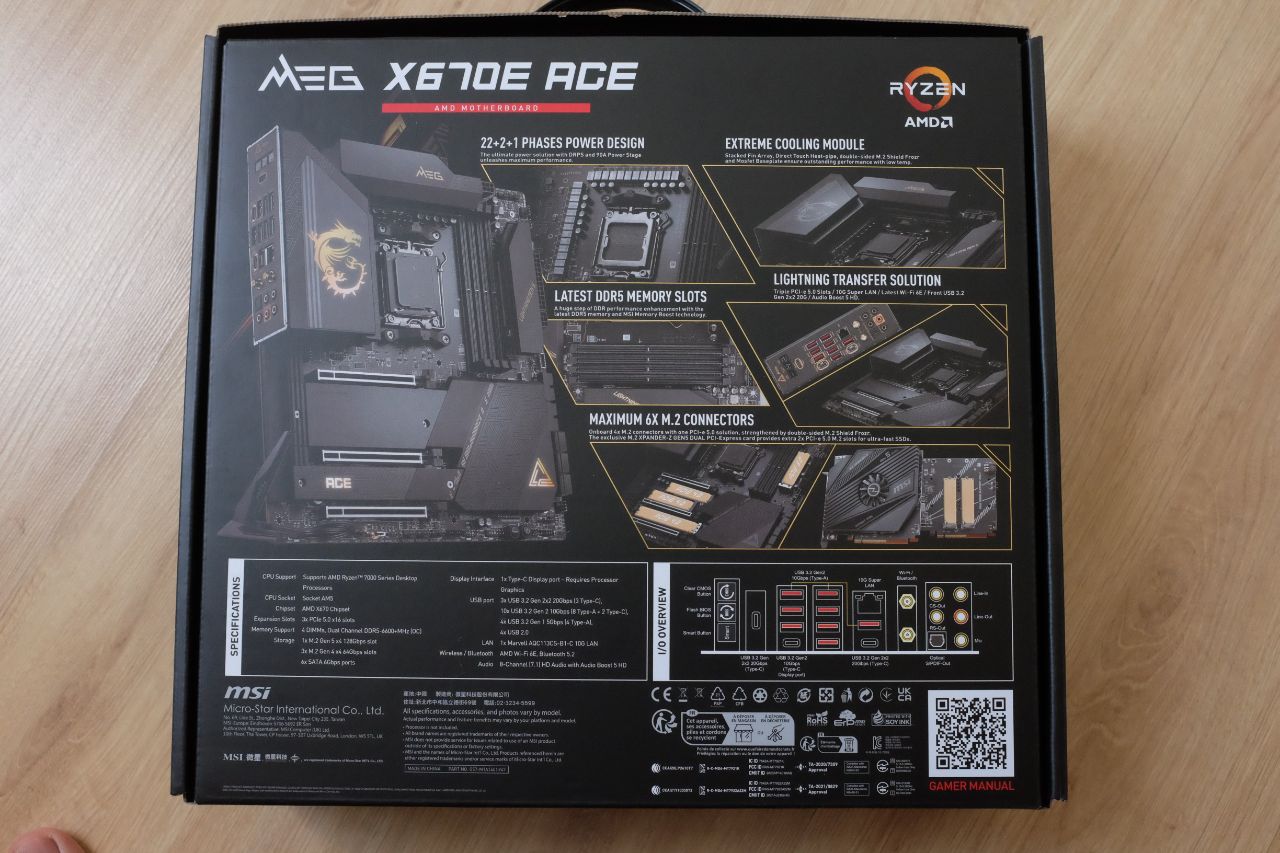 MSI MEG X670E ACE - Đánh Giá Gaming Gear