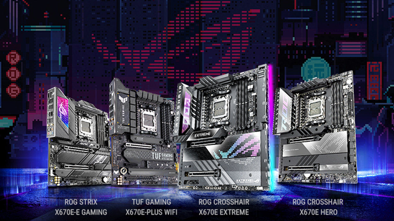 ASUS cho ra mắt các bo mạch chủ AMD X670 - Tin Gaming Gear