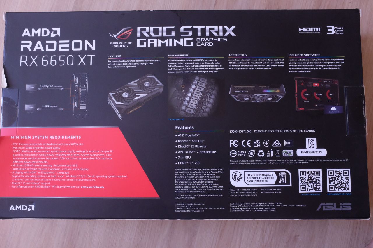 ASUS Strix RX 6650 XT - Đánh Giá Gaming Gear