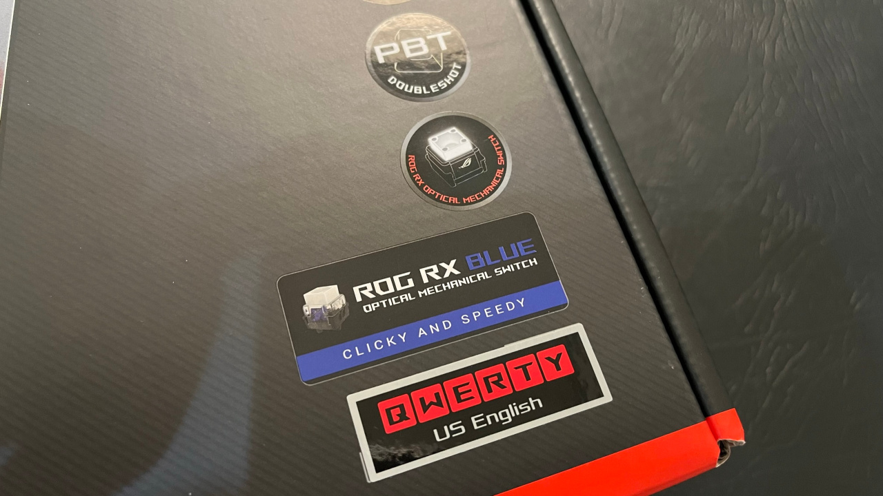 Mẫu switch ROG RX Blue