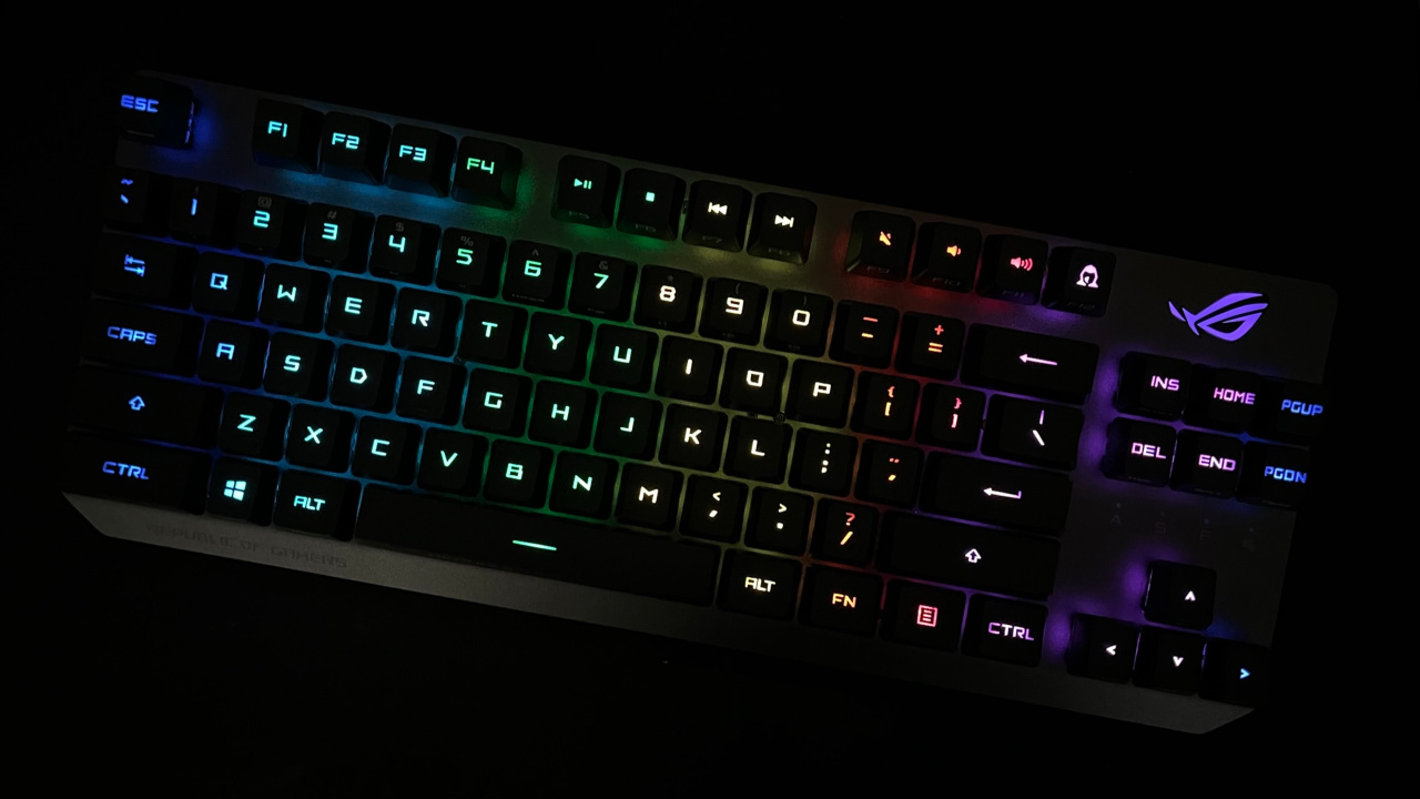 RGB trên ROG Strix Scope RX TKL Wireless Deluxe