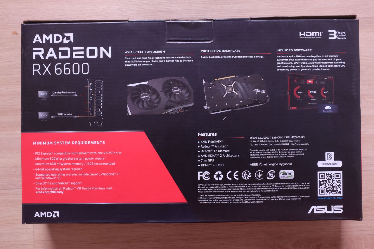 ASUS Dual RX 6600 - Đánh Giá Gaming Gear