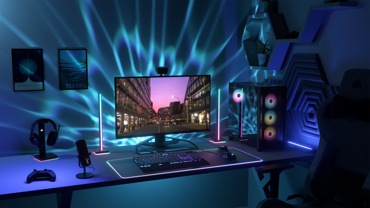 CORSAIR hợp tác cùng NanoLeaf công bố ICUE Murals Lighting - Tin Gaming Gear