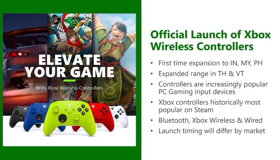 Mở rộng tay cầm Xbox