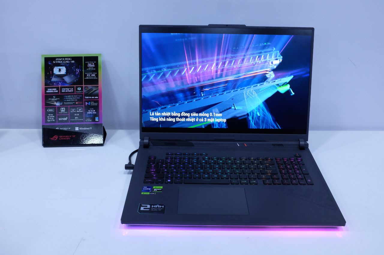 ASUS ra mắt các dòng laptop chơi game 2023 tại Việt Nam - Sự kiện