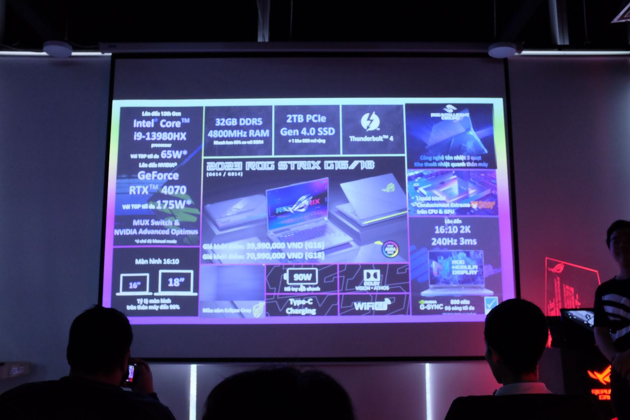 ASUS ra mắt các dòng laptop chơi game 2023 tại Việt Nam - Sự kiện