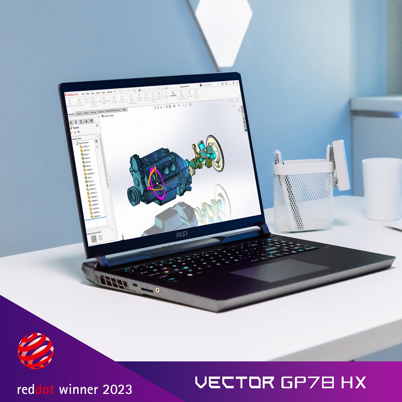 MSI vừa công bố 10 mẫu laptop đoạt giải Red Dot Award 2023 - Tin Gaming Gear
