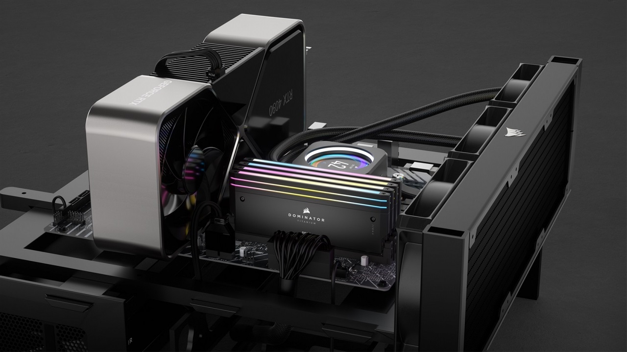 CORSAIR công bố dòng bộ nhớ DOMINATOR TITANIUM DDR5 - Tin Gaming Gear