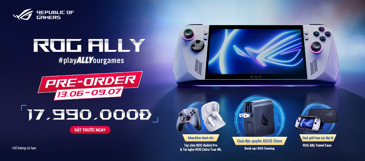 ROG Ally có giá bán chính thức - Tin Gaming Gear