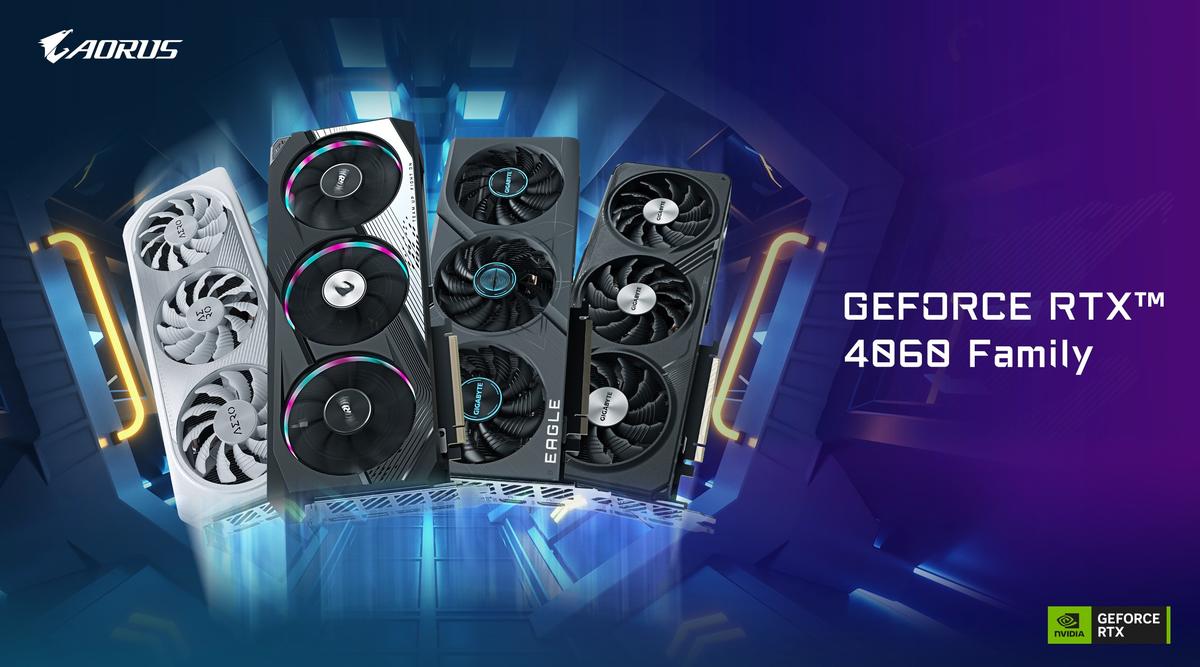 GIGABYTE trình làng dòng card đồ họa GeForce RTX 4060 - Tin Gaming Gear