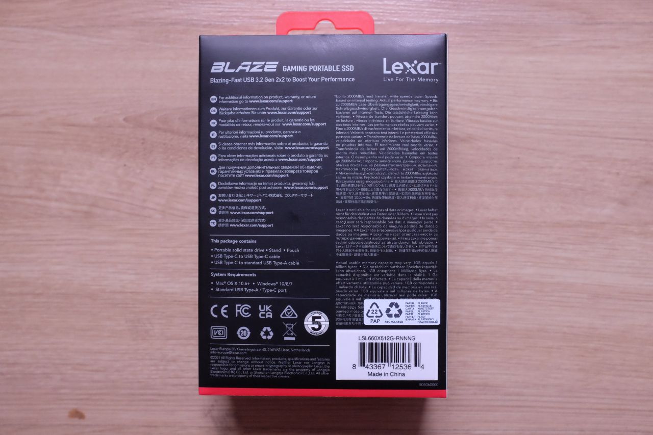 Lexar Blaze SL660 512GB - Trên tay và Đánh giá nhanh