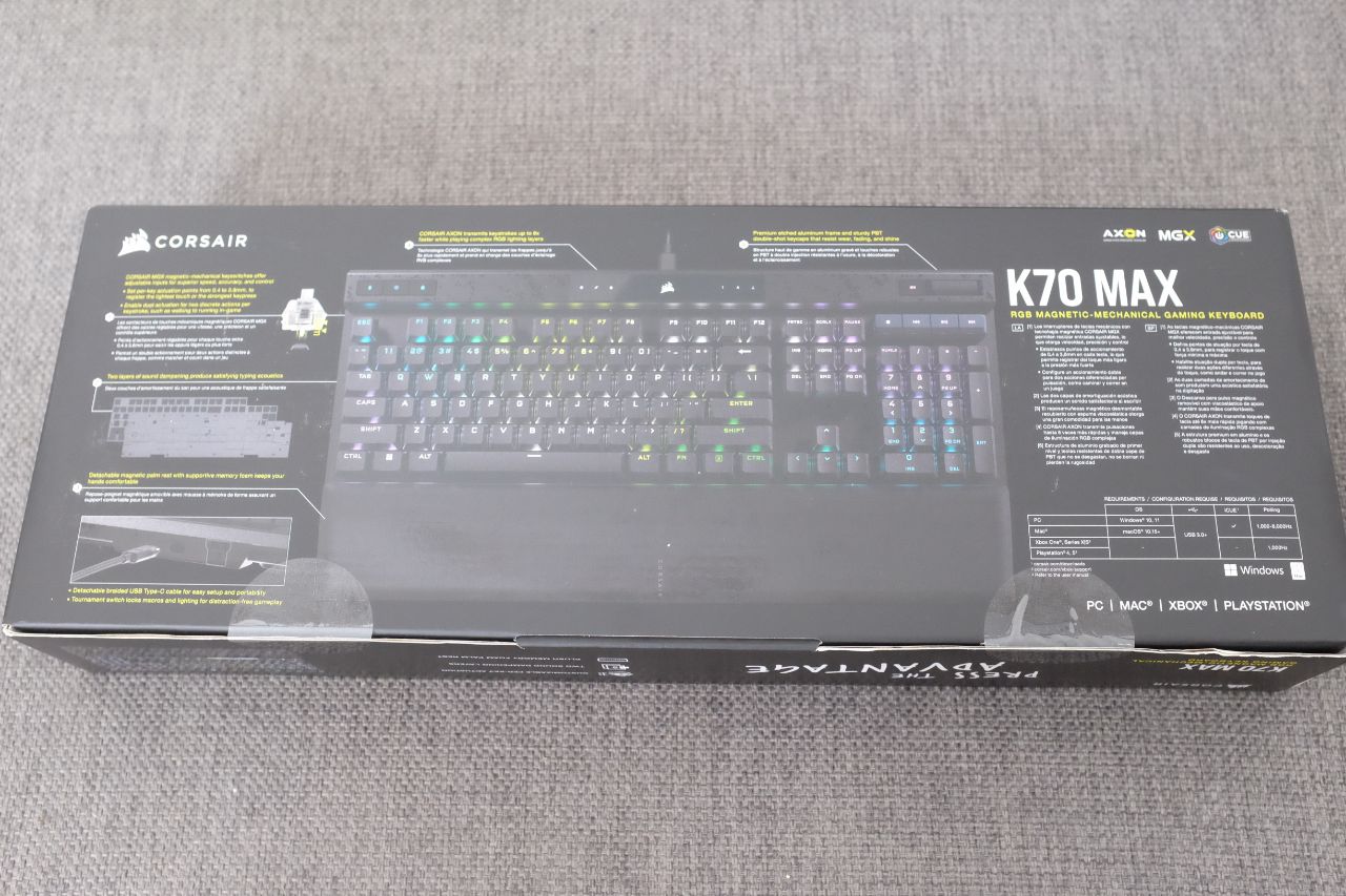 Corsair K70 Max - Đánh Giá Gaming Gear