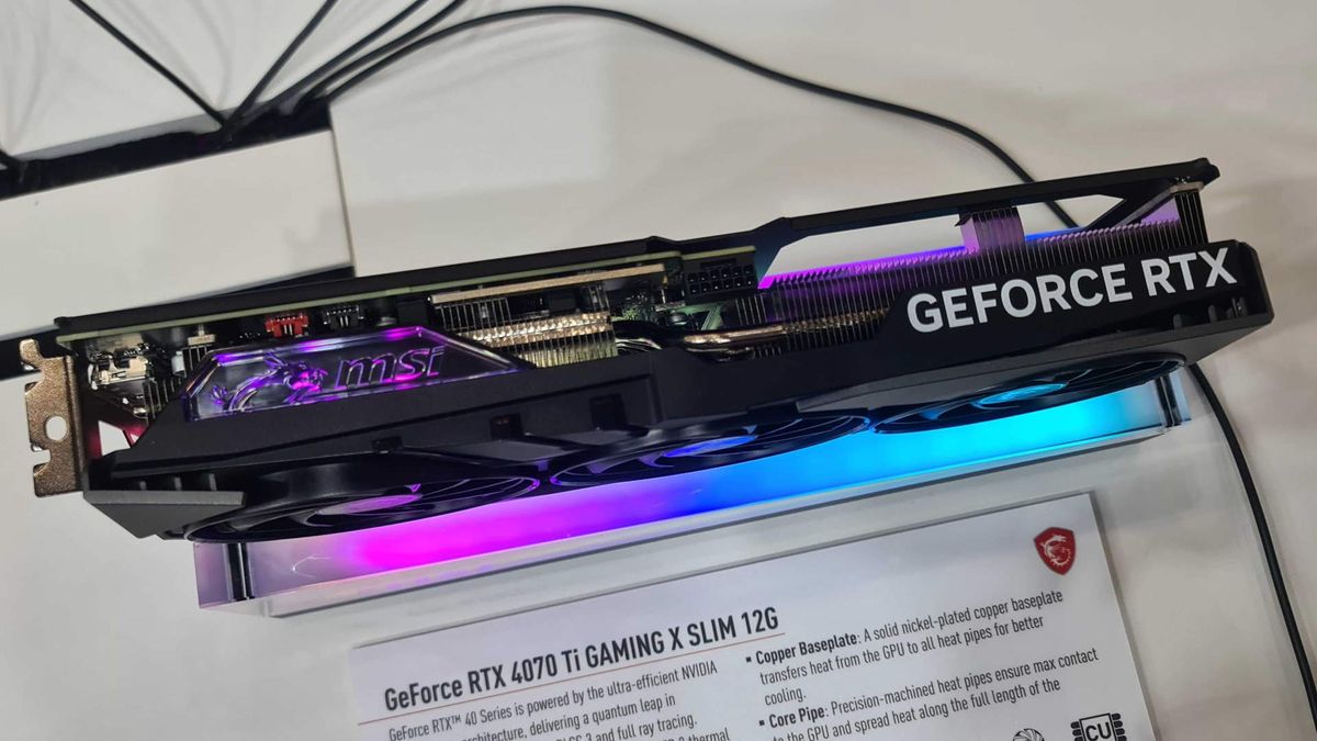 MSI giới thiệu dòng card đồ họa GAMING SLIM Series - Tin Gaming Gear