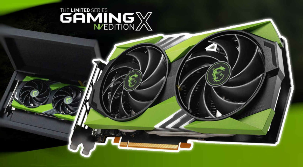 MSI Công bố phiên bản GeForce RTX™ GAMING X 8G NV EDITION - Tin Gaming Gear