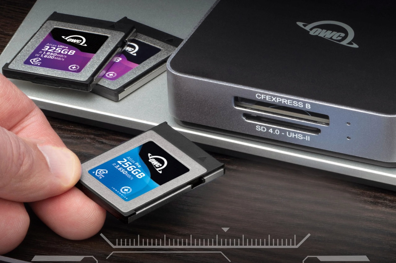 Other World Computing công bố dòng thẻ nhớ Atlas CFexpress 4.0 - Tin Gadget
