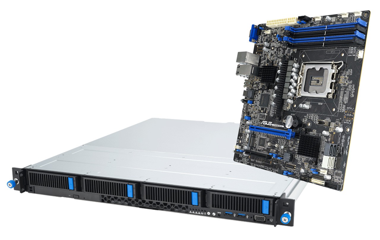 ASUS giới thiệu máy chủ và bo mạch chủ máy chủ sử dụng Intel Xeon E-2400- Tin Gadget