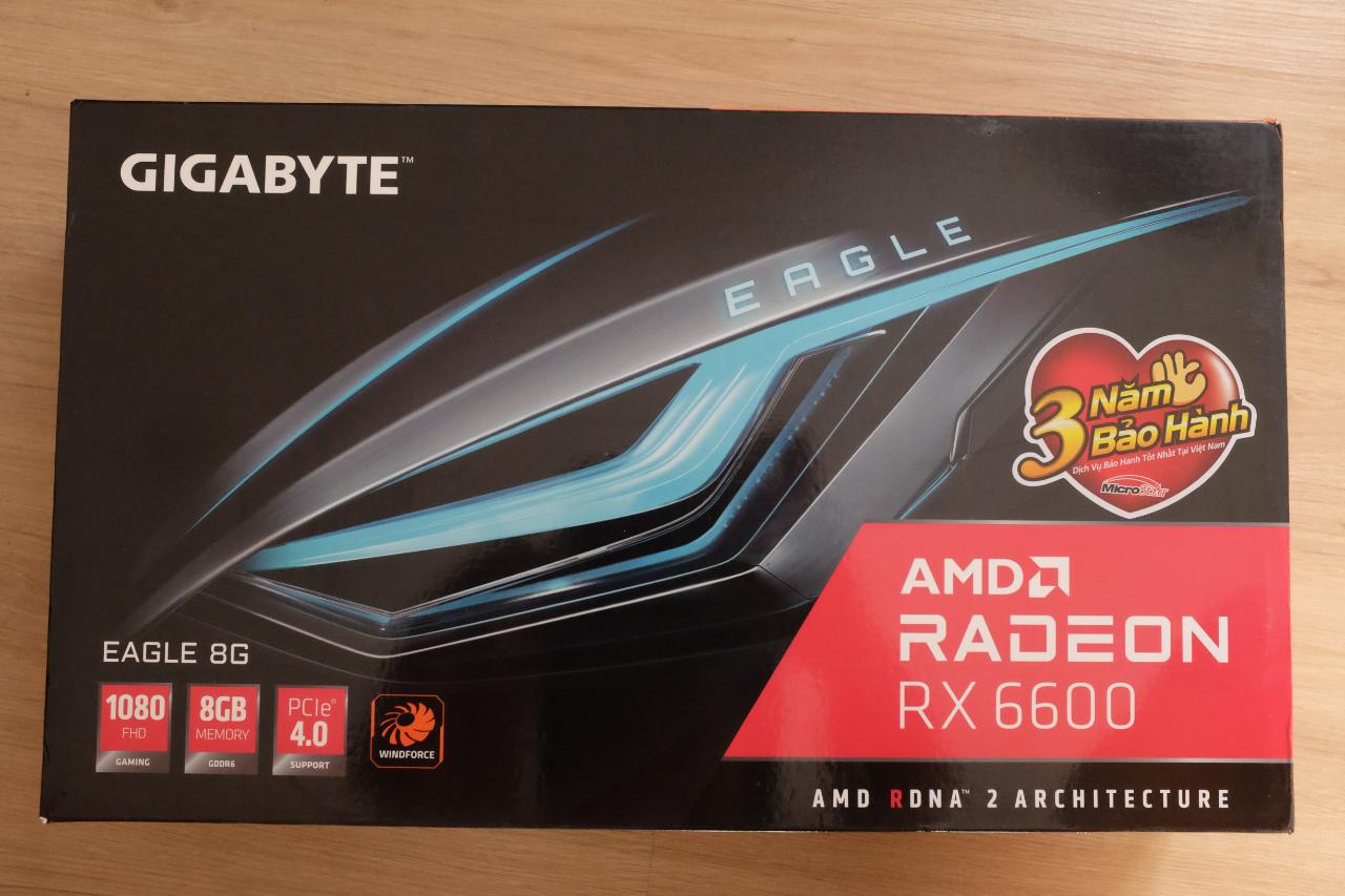 Gigabyte RX 6600 Eagle - Đánh Giá Gaming Gear - Vietgame.asia