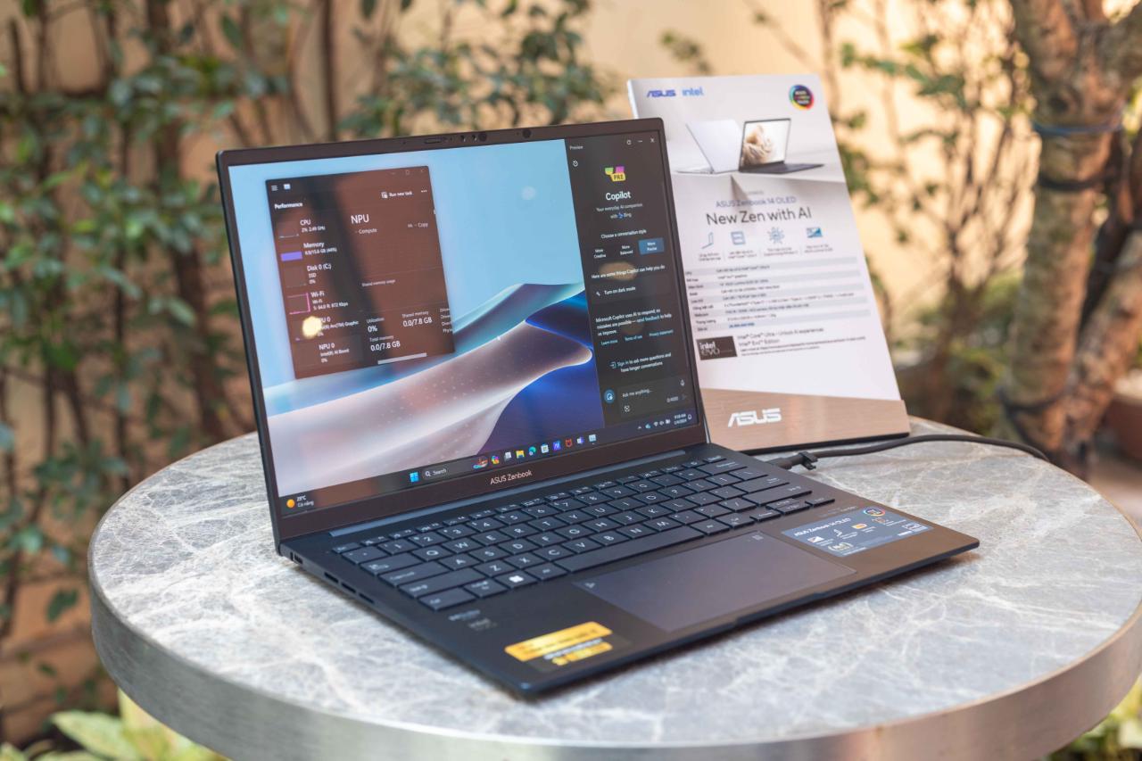 BROTECT Anti-Reflet Protection D'Écran Verre Mat Pou Asus Zenbook 14 Oled Ux3405 Touch   Film Protecteur Vitre 9h 759694757