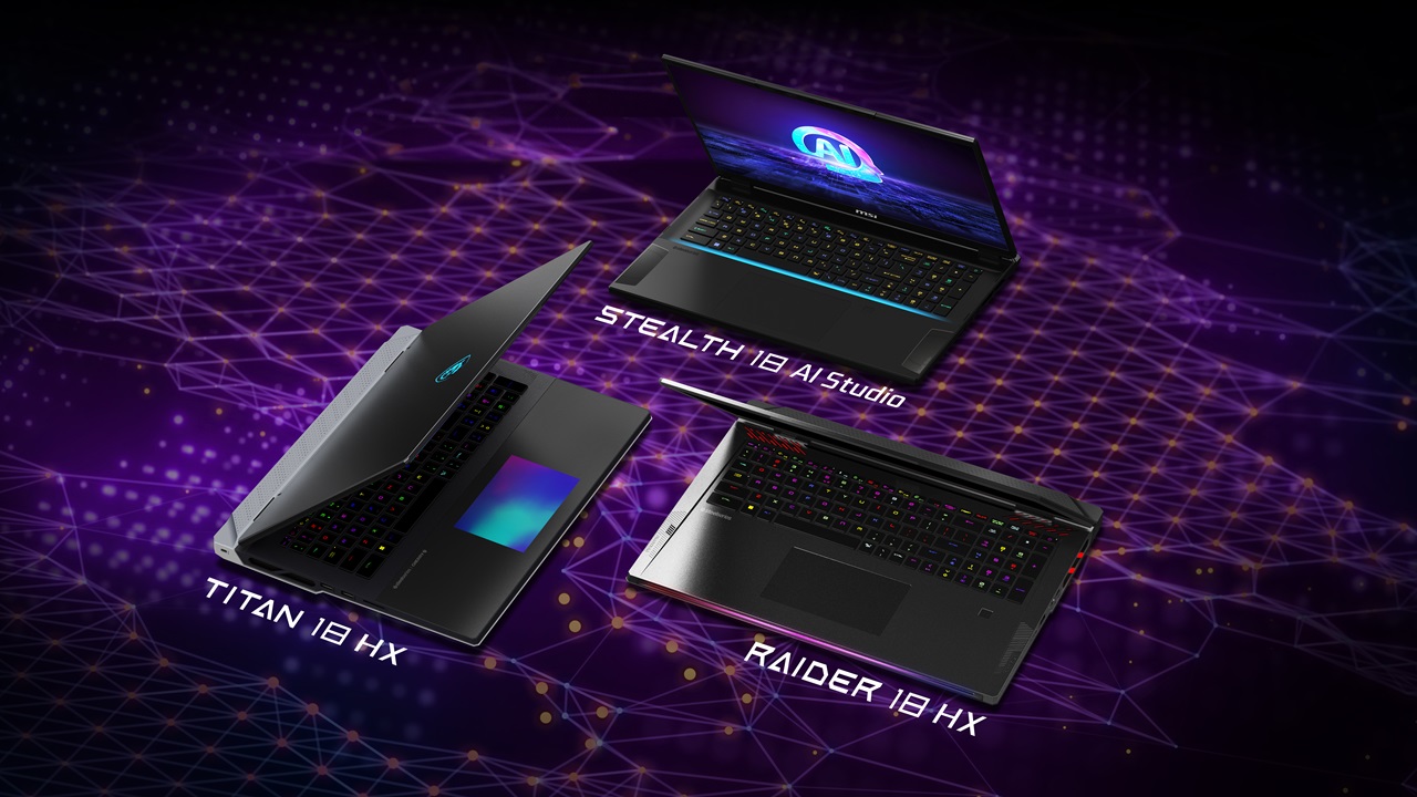 MSI giới thiệu loạt laptop mới hỗ trợ AI tại CES 2024 - Tin Gaming Gear