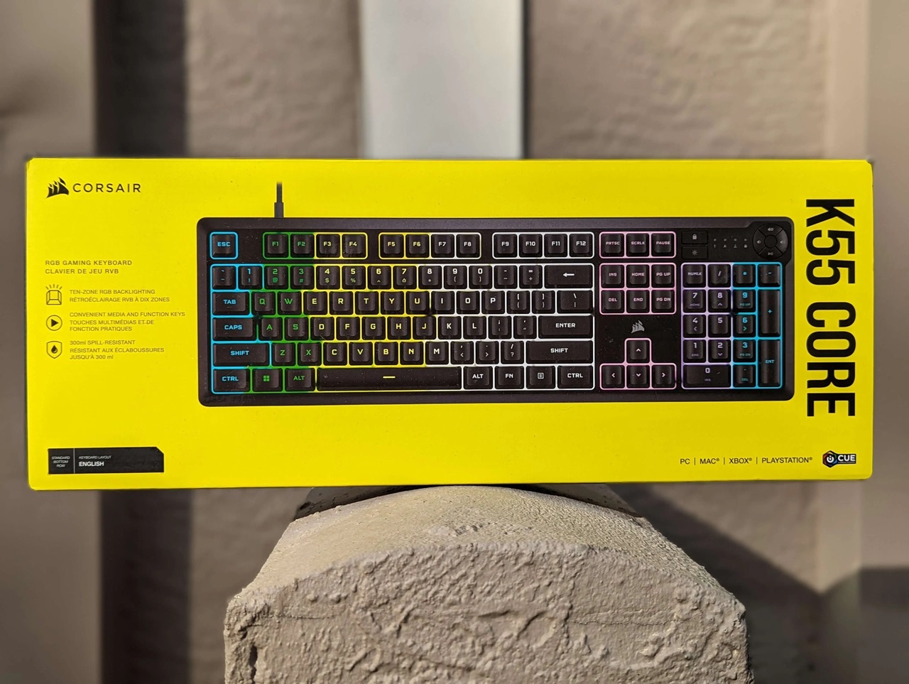 CORSAIR tung ra bàn phím chơi game K55 CORE - Tin Gaming Gear
