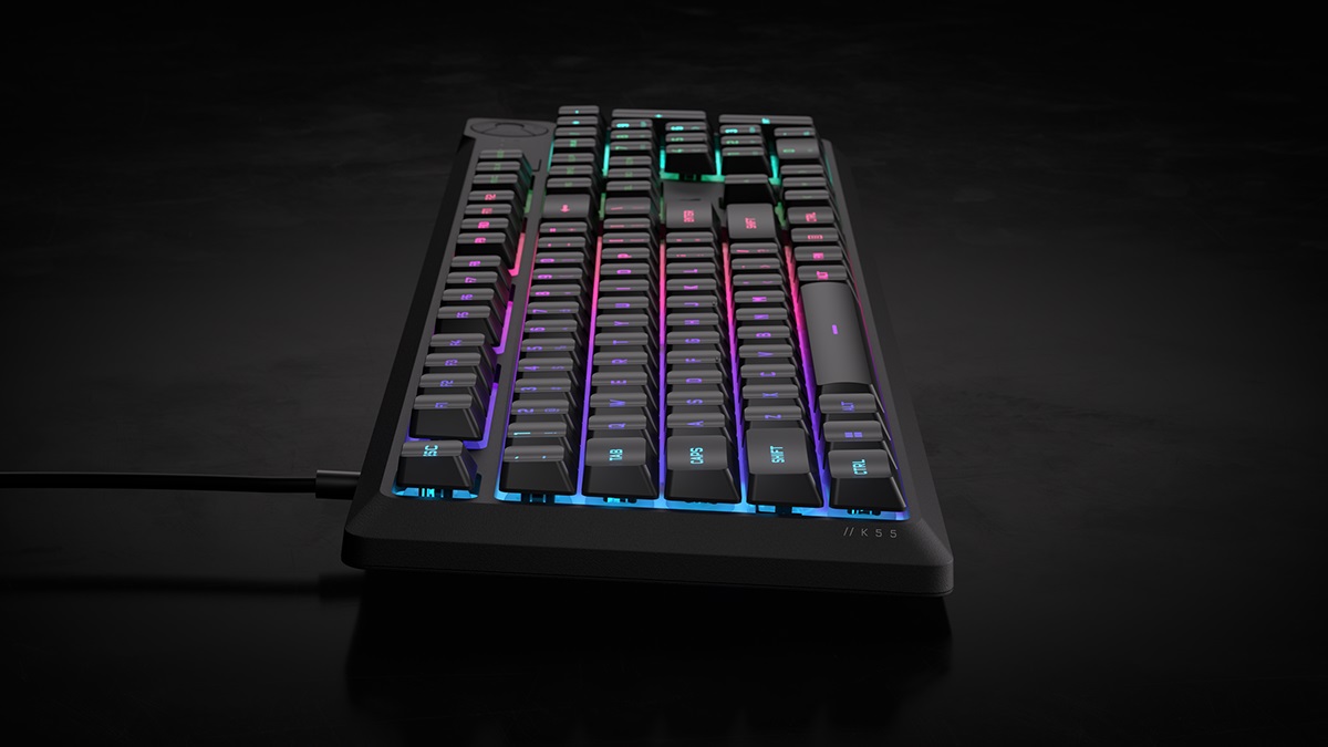 CORSAIR tung ra bàn phím chơi game K55 CORE - Tin Gaming Gear