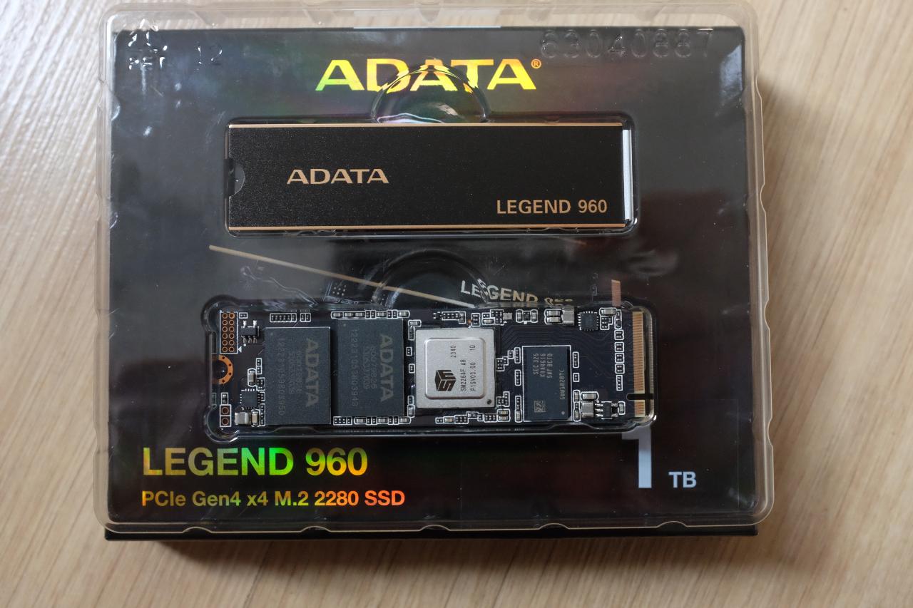 ADATA LEGEND 960 1TB PCIE Gen4 x4 M.2 - Đánh Giá Gaming Gear