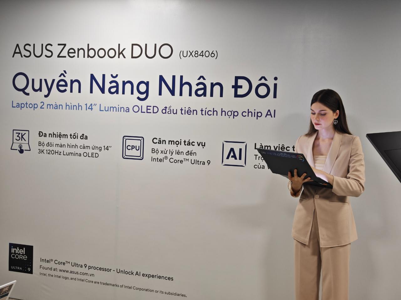 ASUS ra mắt Zenbook Duo UX8406 tại Việt Nam - Sự Kiện