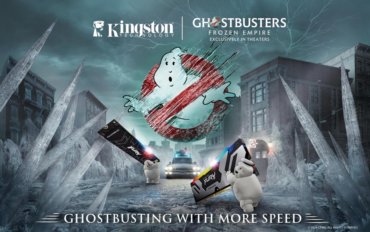 Kingston Technology hợp tác ra mắt bộ phim Biệt Đội Săn Ma: Kỷ Nguyên Băng Giá - Tin Gadget
