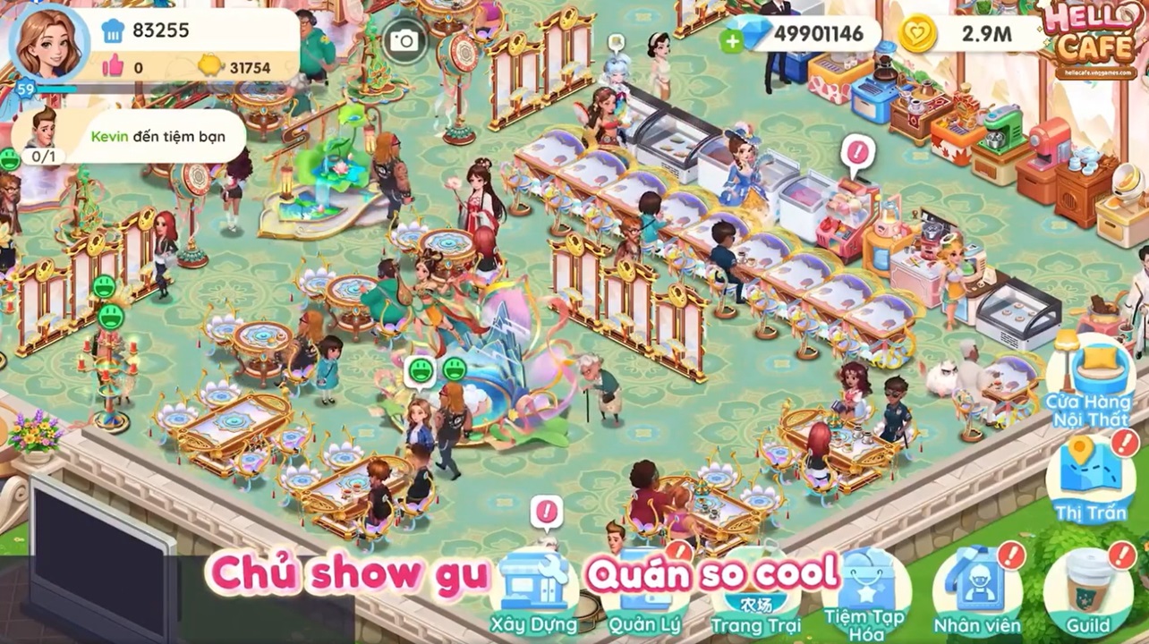 Tựa game Hello Café chính thức ra mắt tại Việt Nam - Tin Mobile